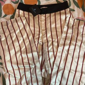 Brand new Lanvin Paris flowy striped pants!!